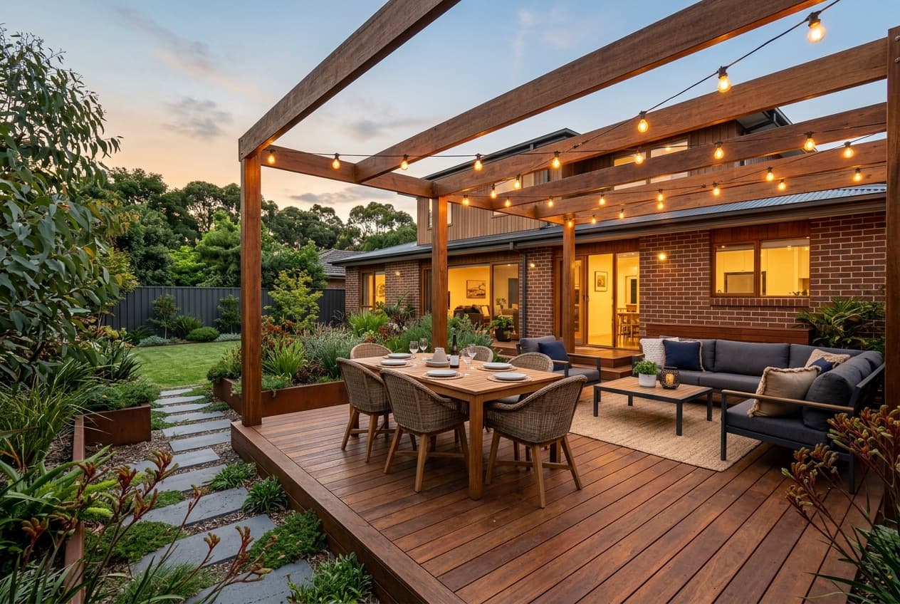 Entertainer's deck — New Lambton